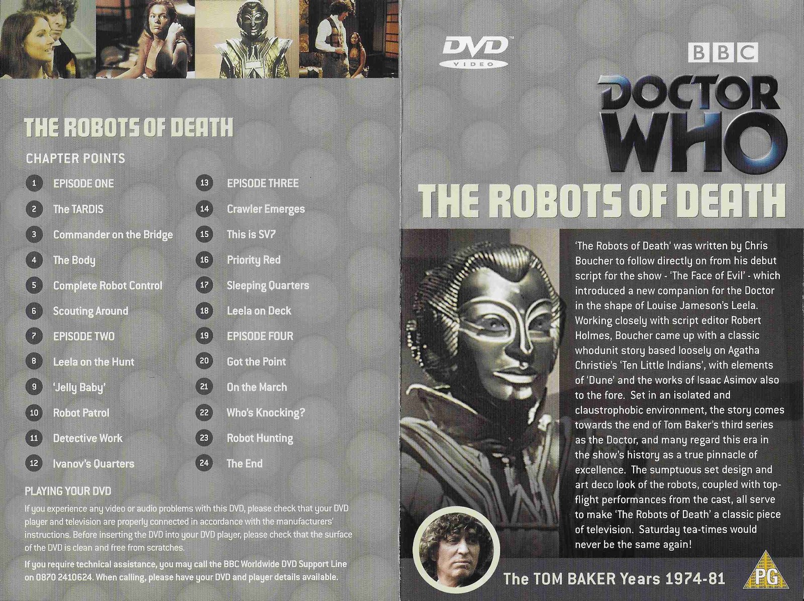 Inserts from BBCDVD 1012